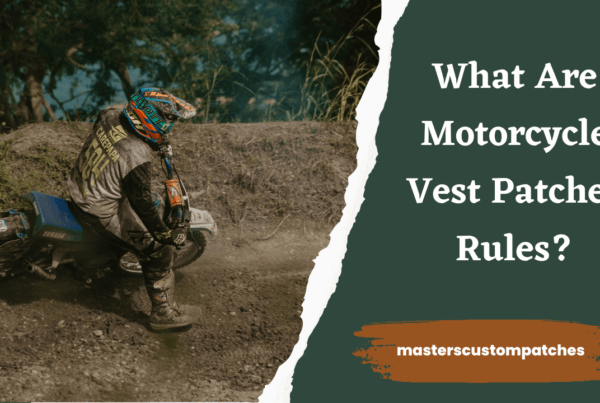 motorcycle vest patches rules