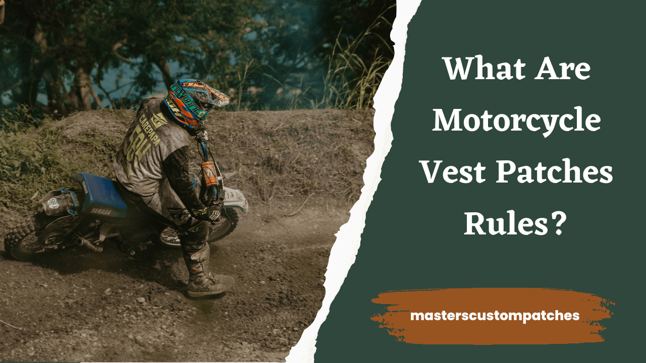 motorcycle vest patches rules